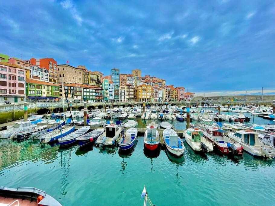 Andra Mari Etxea Apartamento En Parte Antigua Бермео Экстерьер фото
